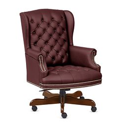 Monroe Leather Wing Back Executive Chair