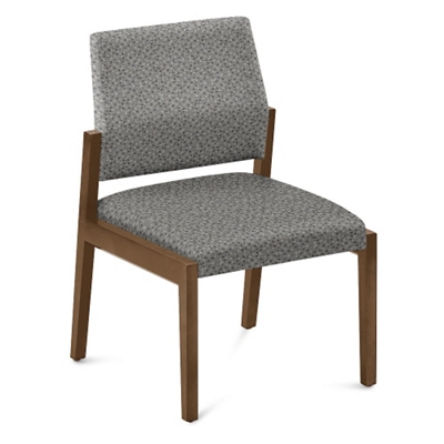 Hampton Armless Fabric Guest Chair - 22.5"W x 23.5"D