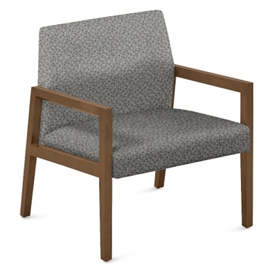 Fabric Lounge Chair - 27"W x 28.5"D