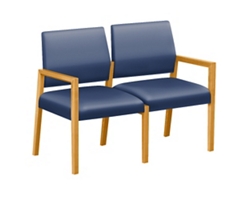 Hampton 2 Seat Sofa in Designer Upholstery