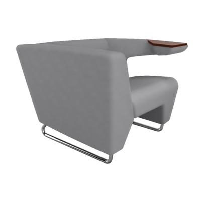 Left Tablet Arm Fabric Lounge Chair By Ki Furniture Nbf Com
