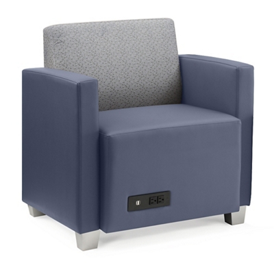 Compass Lounge Chair with Arms
