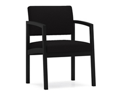 New Castle Steel Guest Chair with Designer Upholstery