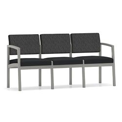 New Castle Steel Three Seat Sofa Designer Upholstery