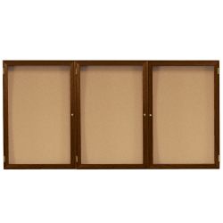 Wood Frame Corkboard - 72"W x 36"H