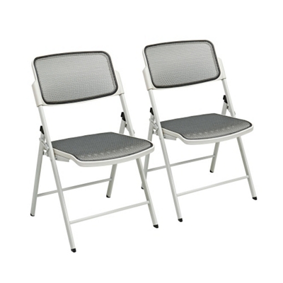 Mesh Folding Chair Set of 2