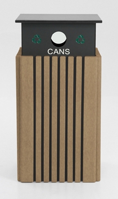 Recycling Receptacle for Cans - 40 Gallon Capacity
