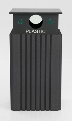 Recycling Receptacle for Plastic - 40 Gallon Capacity