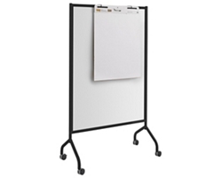 Mobile Double-Sided Magnetic Whiteboard - 42"W x 72"H