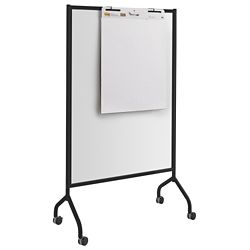 Mobile Double-Sided Magnetic Whiteboard - 42"W x 72"H