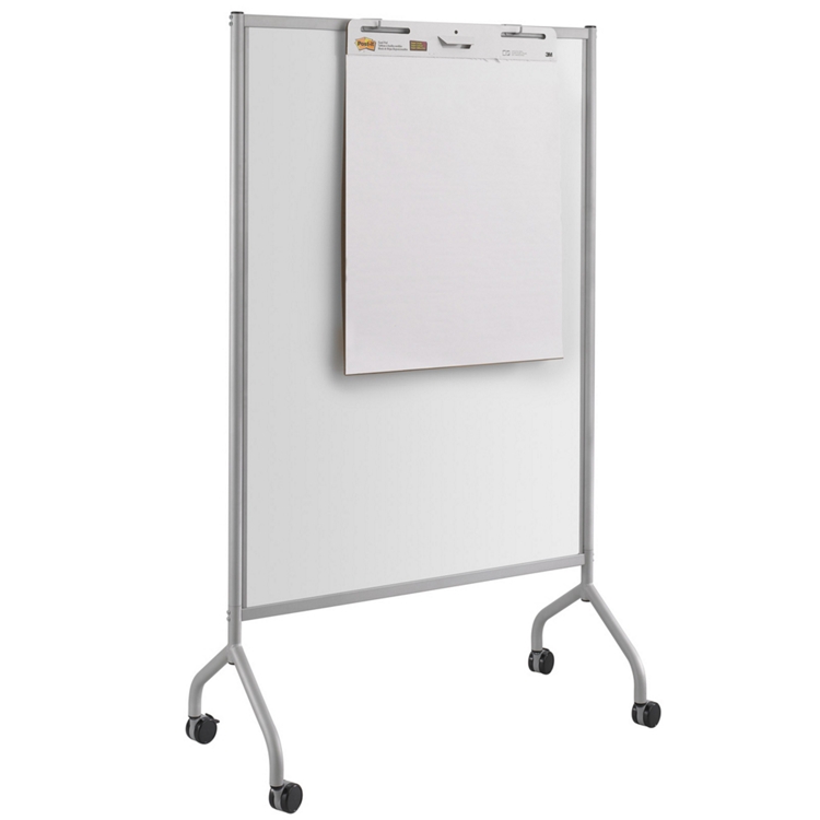 Mobile Double-Sided Magnetic Whiteboard - 42