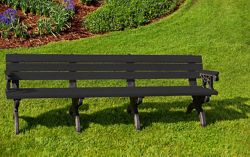 Monarque Bench with Arms 8'