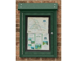 Wall Mounted Outdoor Message Center