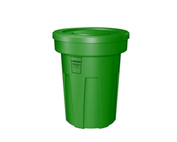 All environment Fire Retardant Heavy Duty Waste Receptacle- 45 Gallon