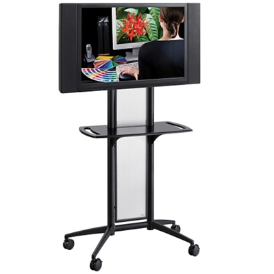 Impromptu Flat Panel TV Cart with Locking Wheels