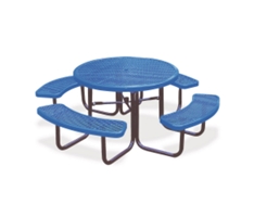 46" Round Portable Outdoor Table