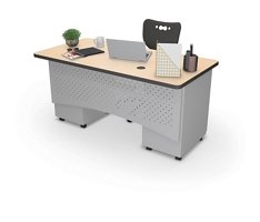 Double Pedestal Desk - 60"Wx30"D