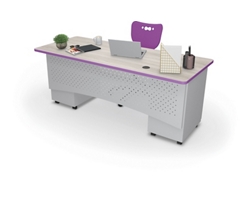 Right-Handed Instructor Desk - 60