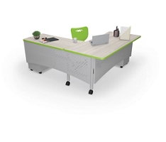 Avid Reversible L-Shaped Desk - 72"W x 80"D