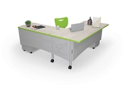 Avid Reversible L-Shaped Desk - 72"W x 80"D