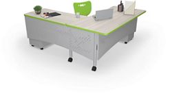 Avid Reversible L-Shaped Desk - 72"W x 80"D