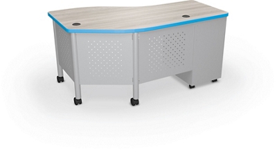 Left-Handed Instructor Desk - 60