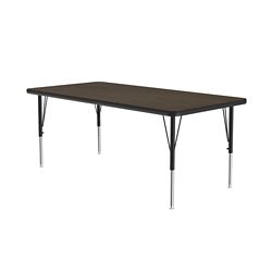 Adjustable Height Rectangular Table 30" x 48"