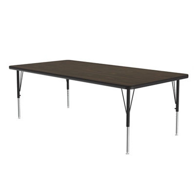 Adjustable Height Rectangular Table 30" x 72"