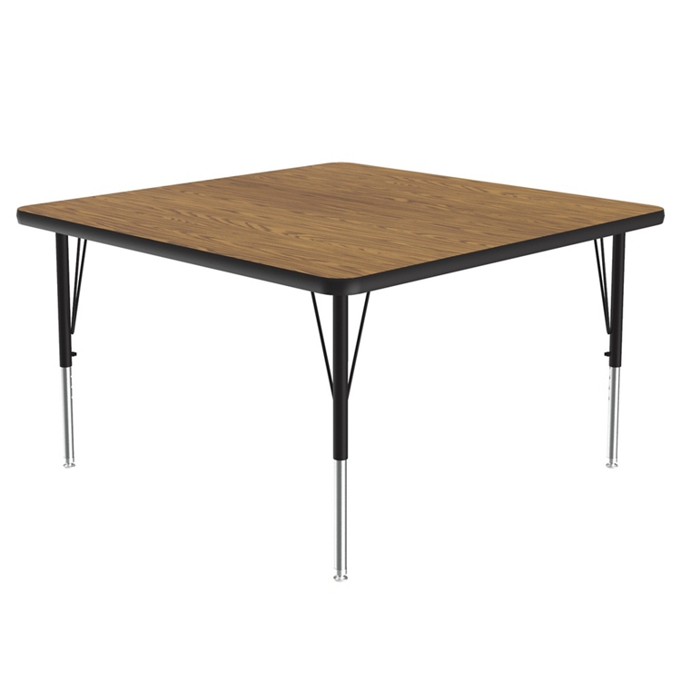 Adjustable Height Square Table 48