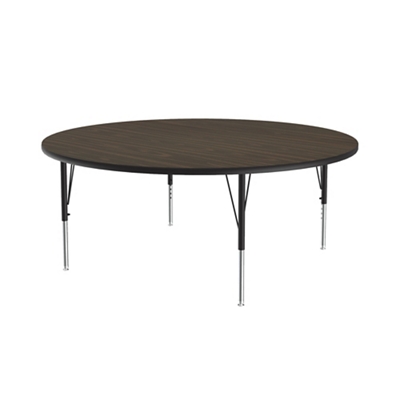 Adjustable Height Round Table 60" Diameter