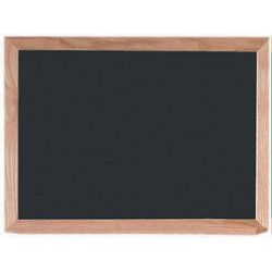 Composition Chalkboard with Oak Frame 24"x18"