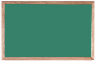 Composition Chalkboard with Oak Frame 36"x24"