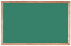 Composition Chalkboard with Oak Frame 36"x24"