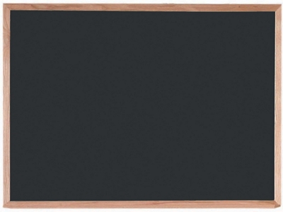 Composition Chalkboard with Oak Frame 48"x36"