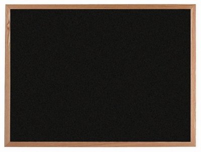 VIC Colored Cork Board - Oak - 36"x48"