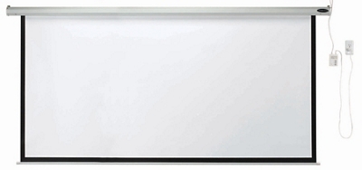 Vision Projection Screen, Motorized- 84"x84"