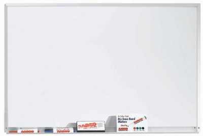 Multipurpose Porcelain Board, Steel Frame - 24"x36"