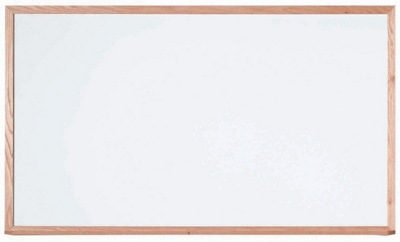 Multipurpose Porcelain Board, Oak Frame - 36"x60"