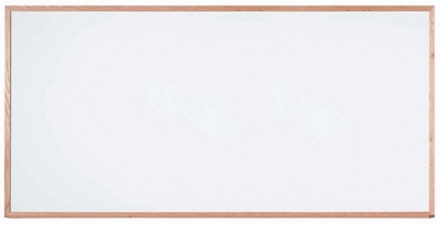 Multipurpose Porcelain Board, Oak Frame - 48"x96"