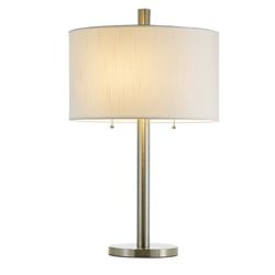 Table Lamp With Two Pull Chains