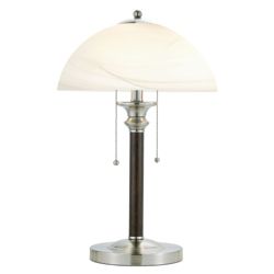 Traditional Glass Shade Table Lamp