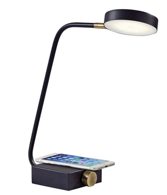 LED Desk Lamp with Charging Pad