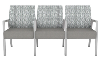 Jacob Three Seater with Center Arms