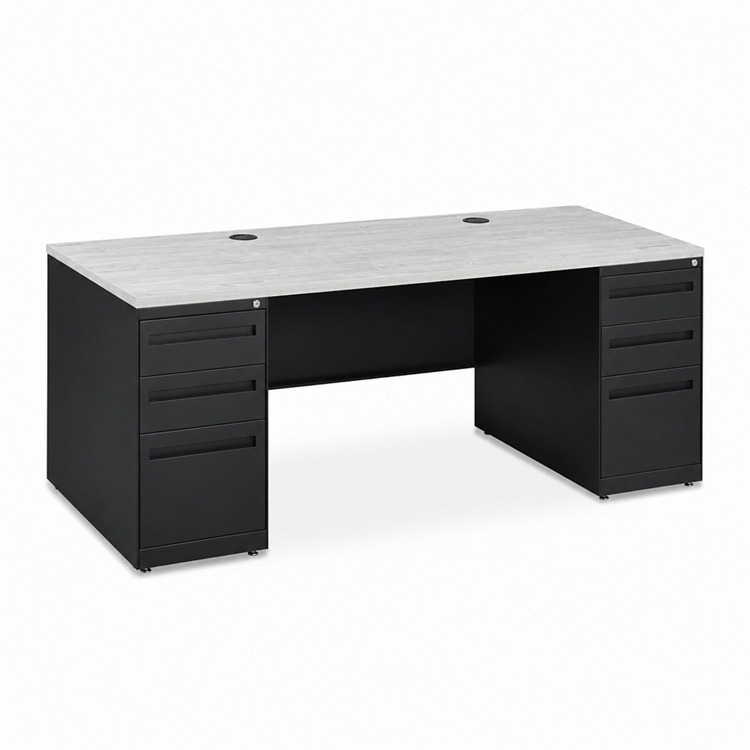 Carbon Executive Steel Desk - 72