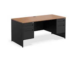 Carbon Executive Steel Desk - 66