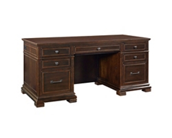 Westly Executive Desk with Power - 66"W