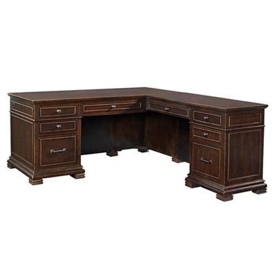 Westly Executive L-Desk - 66"W