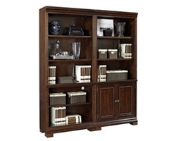 Westly Bookcase Wall- 76"H