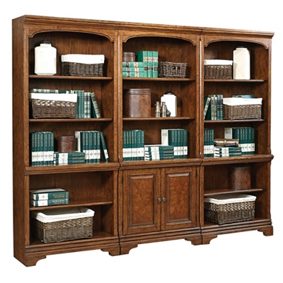 Highland Bookcase Wall - 78"H