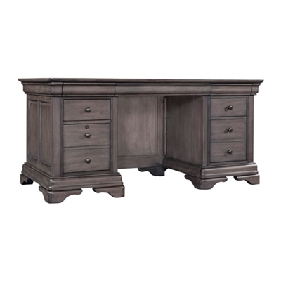 Kensley Double Pedestal Executive Desk - 68"W x 32"D